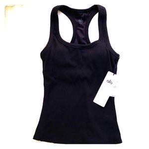 ***SOLD***. Alo Yoga Women's Rib Support Tank Top